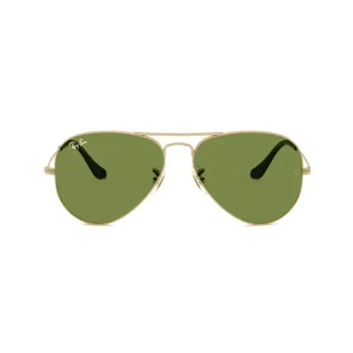 Ray Ban RB3025 Aviator Gold/ Green