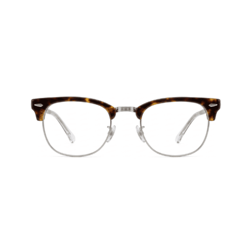 Ray Ban Clubmaster Style (Havana & Clear)