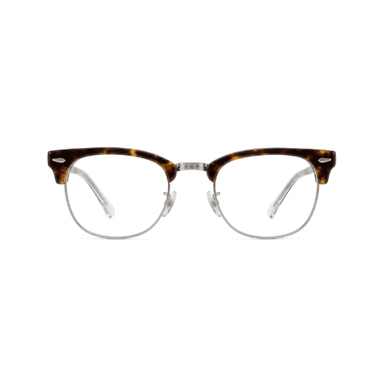 Ray Ban Clubmaster Style (Havana & Clear)