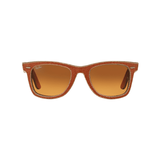 Ray-Ban RB2140 Wayfarer Orange Jeans w/Orange Gradient (1165/3C) RB 2140 11653C 50m